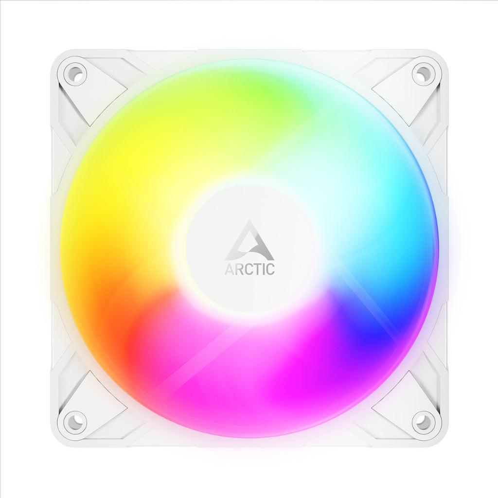 Arctic P12 Pro Reverse A-RGB 120mm PWM White Fan - Triple Pack(ACFAN00334A) - 3