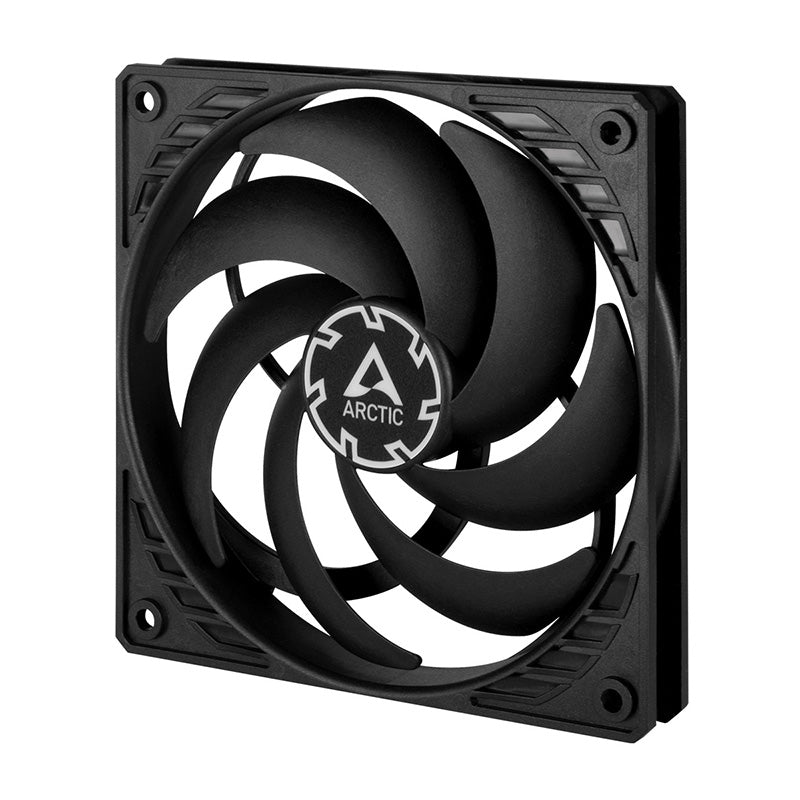 Arctic P12 Slim 120mm PWM PST Black Case Fan - 3-Pack(ACFAN00275A) - 3