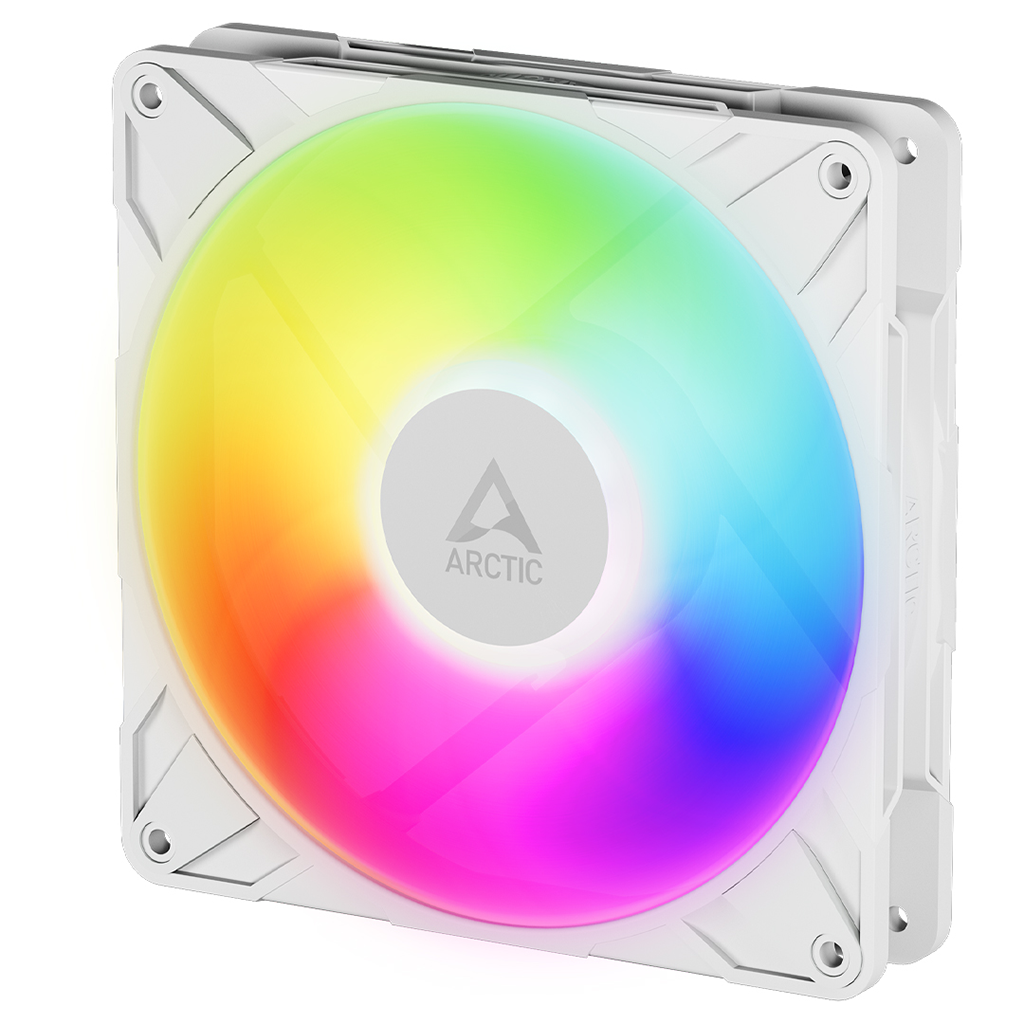 Arctic P14 Pro ARGB PWM 140mm Fan - White (3-Pack)(ACFAN00321A) - 1