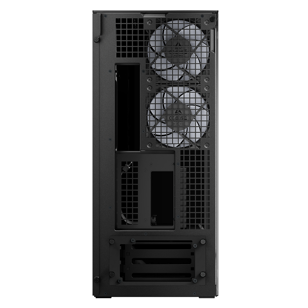Arctic Xtender VG Premium Tempered Glass E-ATX PC Case - Black (Vertical GPU Mounting)(ACPCC00016A) - 5