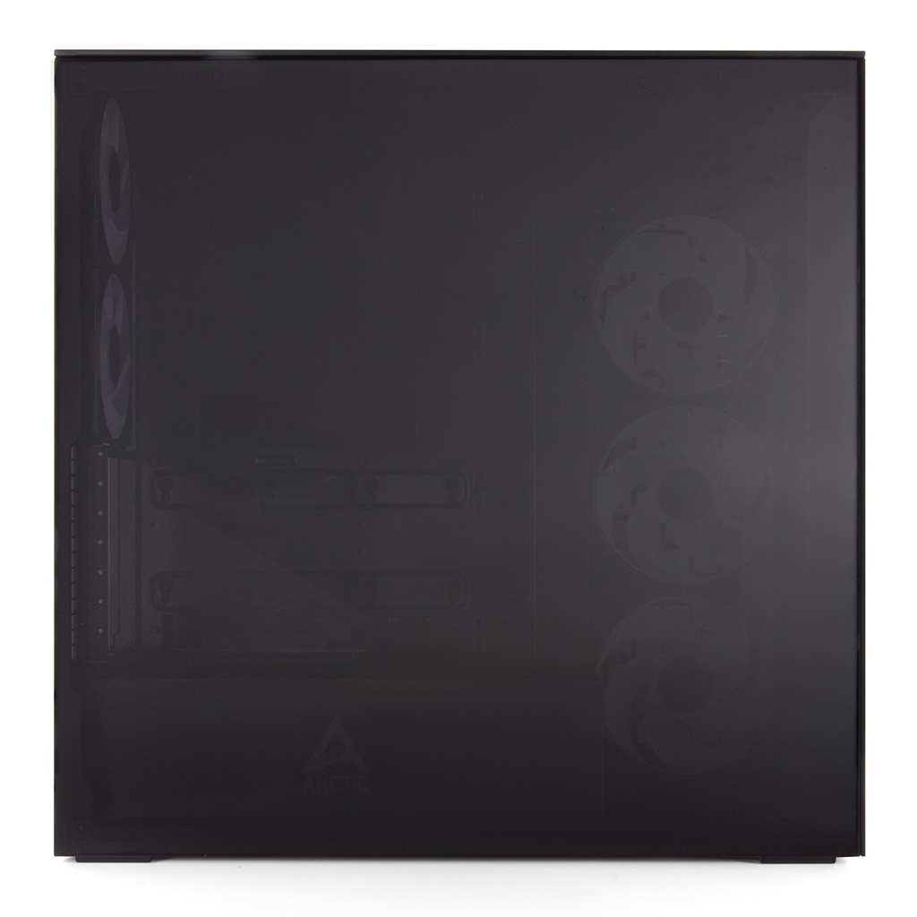 Arctic Xtender VG Premium Tempered Glass E-ATX PC Case - Black (Vertical GPU Mounting)(ACPCC00016A) - 2