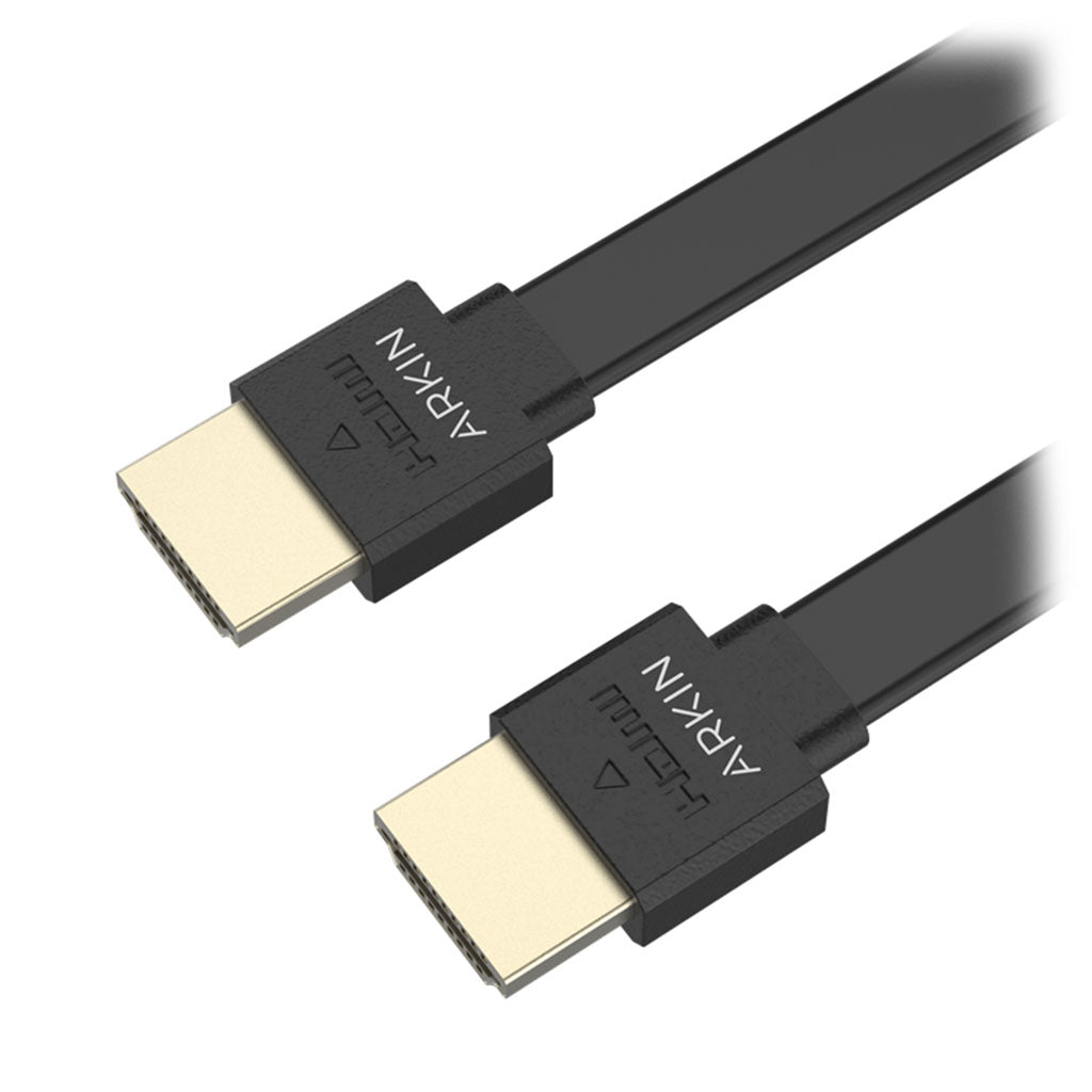 Arkin 0.5m 4K 18Gbps HDMI 2.0 Flat Cable with Ethernet(AR-HDMI-FLAT-.5) - 2