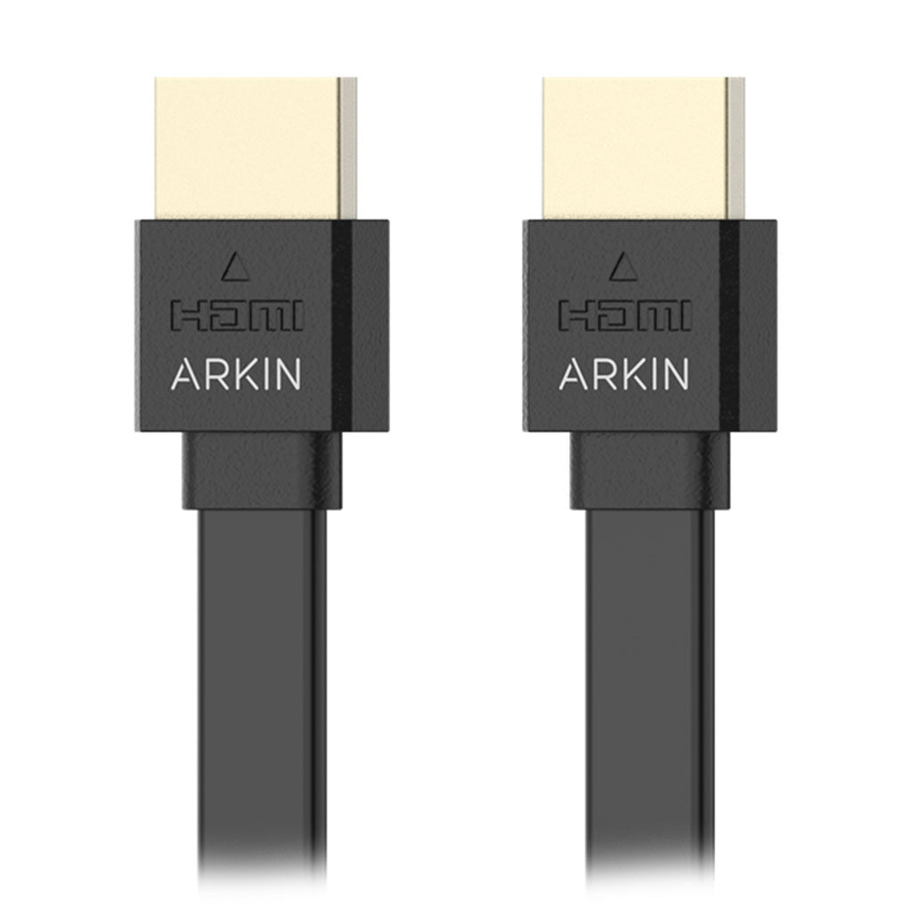 Arkin 0.5m 4K 18Gbps HDMI 2.0 Flat Cable with Ethernet(AR-HDMI-FLAT-.5) - 1