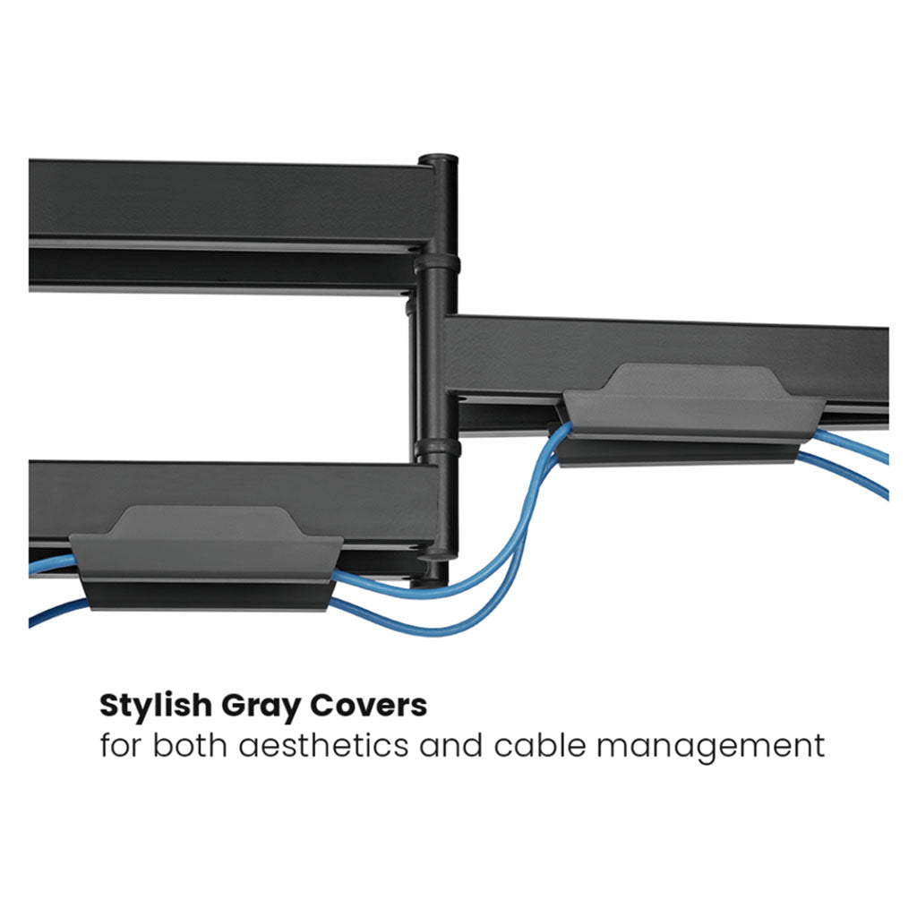 Arkin Modern Design Full Motion TV Wall Mount (43"-90" Max 60kg)(AR-4390-60-M) - 6