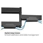 Arkin Modern Design Full Motion TV Wall Mount (43"-90" Max 60kg)(AR-4390-60-M) - 6