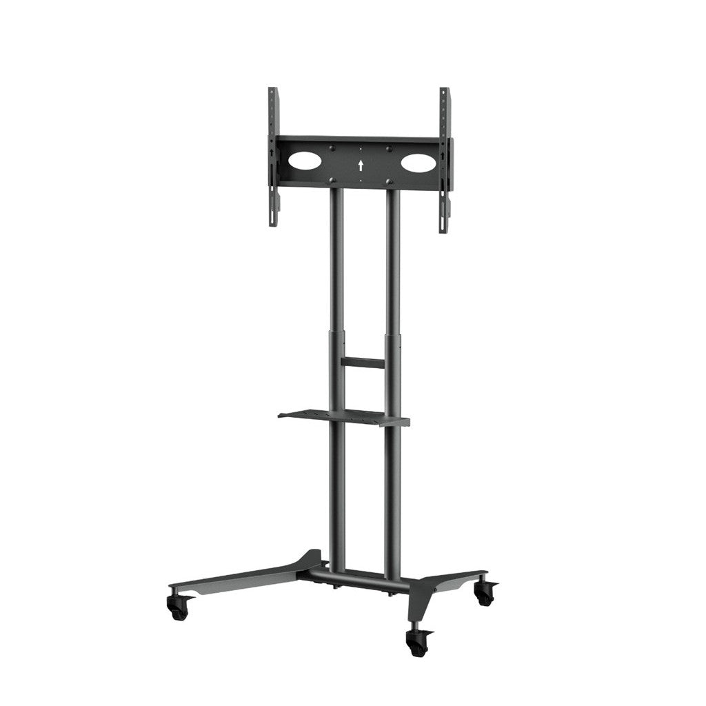 Arkin TV Trolley Cart With Shelf (32" - 75" Max 60kg)(AR-TR-3275-60) - 1