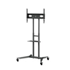 Arkin TV Trolley Cart With Shelf (32" - 75" Max 60kg)(AR-TR-3275-60) - 1