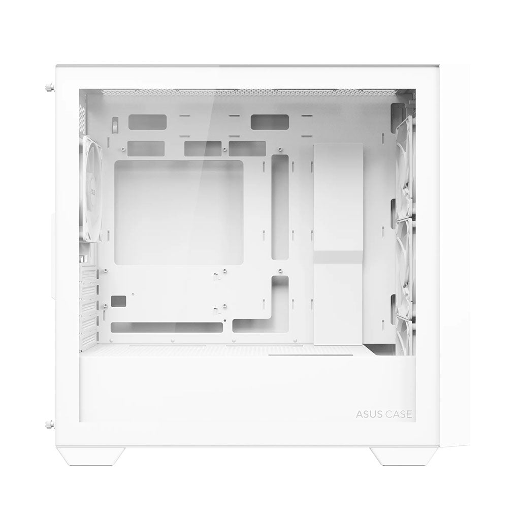 ASUS A21 PLUS Mesh Front Micro-ATX Case - White(A21 PLUS ASUS CASE WHT) - 10