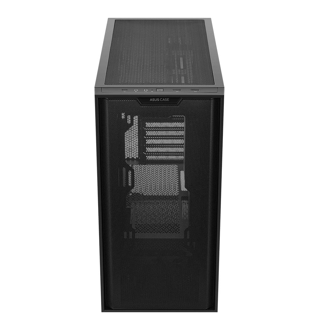 ASUS A21 Tempered Glass Micro-ATX Case - Black(A21 ASUS CASE/BLK) - 6