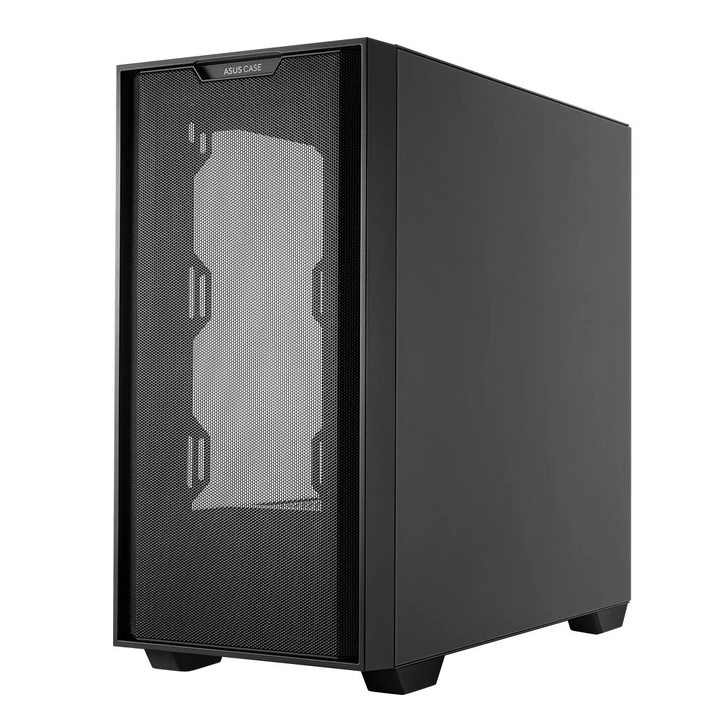 ASUS A21 Tempered Glass Micro-ATX Case - Black(A21 ASUS CASE/BLK) - 8