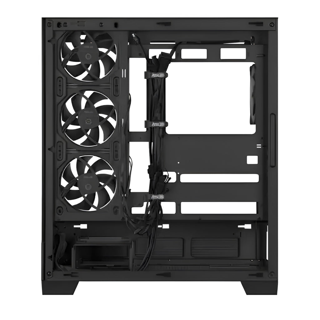 ASUS A31 PLUS ARGB Mid-Tower ATX Case - Black(A31 PLUS TG ARGB BLACK) - 5
