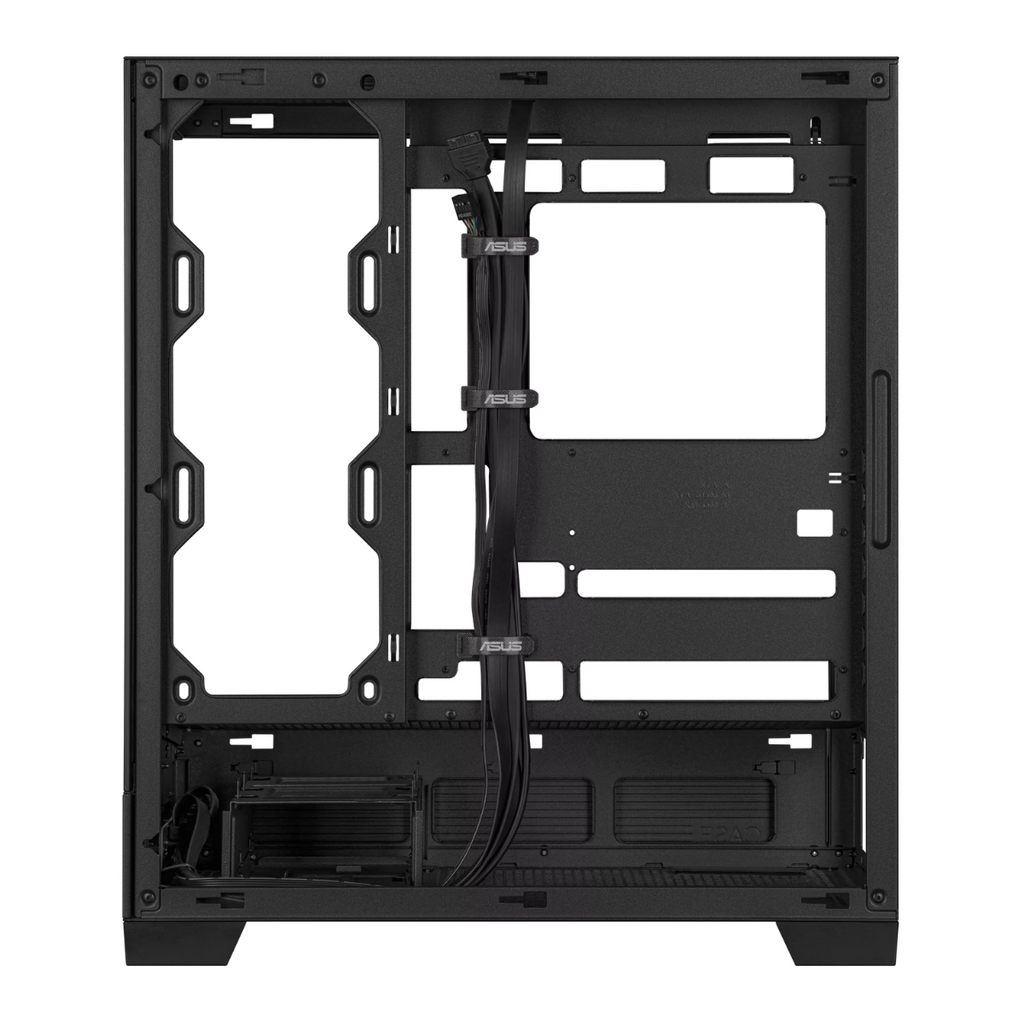 ASUS A31 Tempered Glass Mid-Tower ATX PC Case - Black(ASUS A31 BLACK) - 6