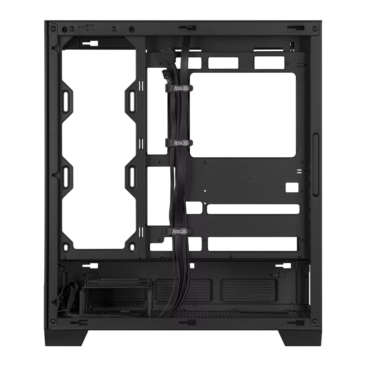 ASUS A31 Tempered Glass Mid-Tower ATX PC Case - Black(ASUS A31 BLACK) - 6