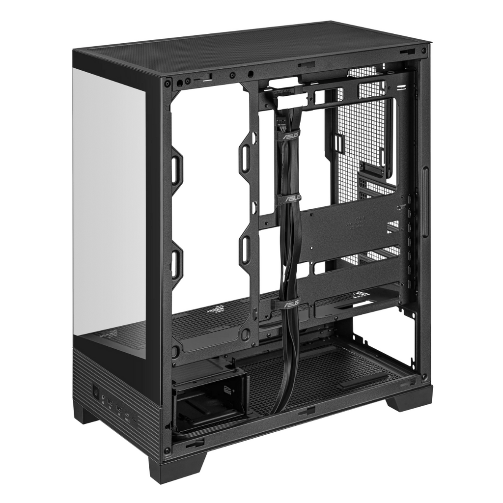 ASUS A31 Tempered Glass Mid-Tower ATX PC Case - Black(ASUS A31 BLACK) - 7
