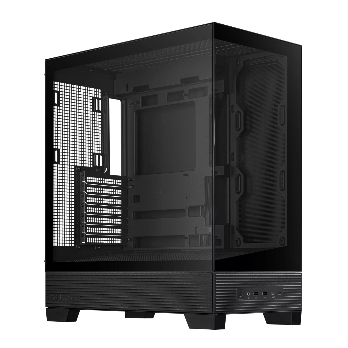 ASUS A31 Tempered Glass Mid-Tower ATX PC Case - Black(ASUS A31 BLACK) - 8