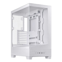 ASUS A31 Tempered Glass Mid-Tower ATX PC Case - White(ASUS A31 WHITE) - 1