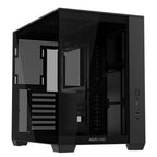ASUS A32 Dual Chamber Tempered Glass ATX Case - Black(A32 TG BLACK NO FAN) - 1
