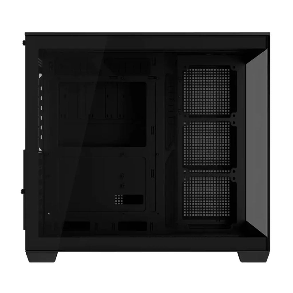 ASUS A32 Dual Chamber Tempered Glass ATX Case - Black(A32 TG BLACK NO FAN) - 5