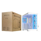 Asus A32 PLUS Tempered Glass ARGB ATX Computer Case - White(A32 PLUS TG ARGB WHITE) - 17
