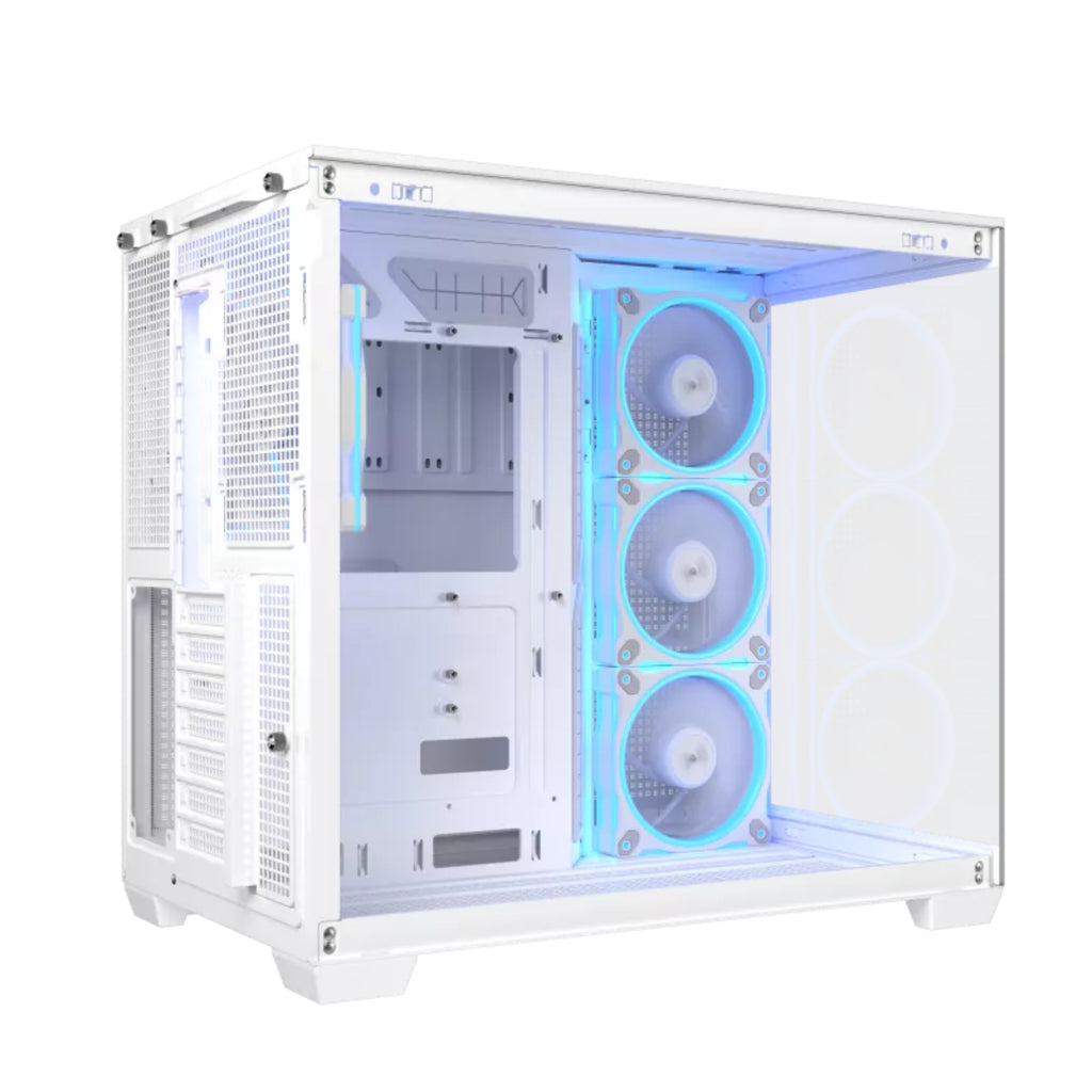 Asus A32 PLUS Tempered Glass ARGB ATX Computer Case - White(A32 PLUS TG ARGB WHITE) - 3