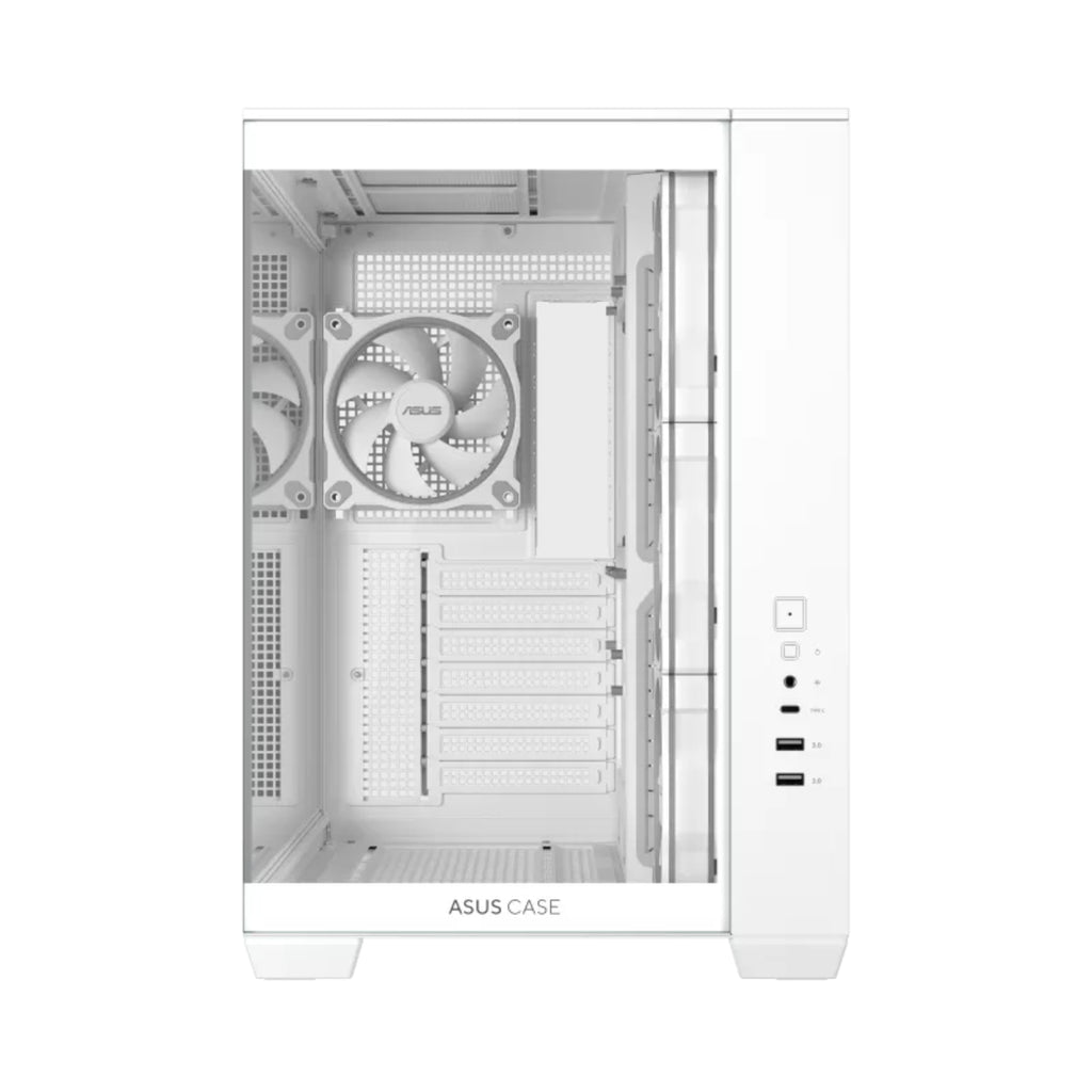 Asus A32 PLUS Tempered Glass ARGB ATX Computer Case - White(A32 PLUS TG ARGB WHITE) - 5