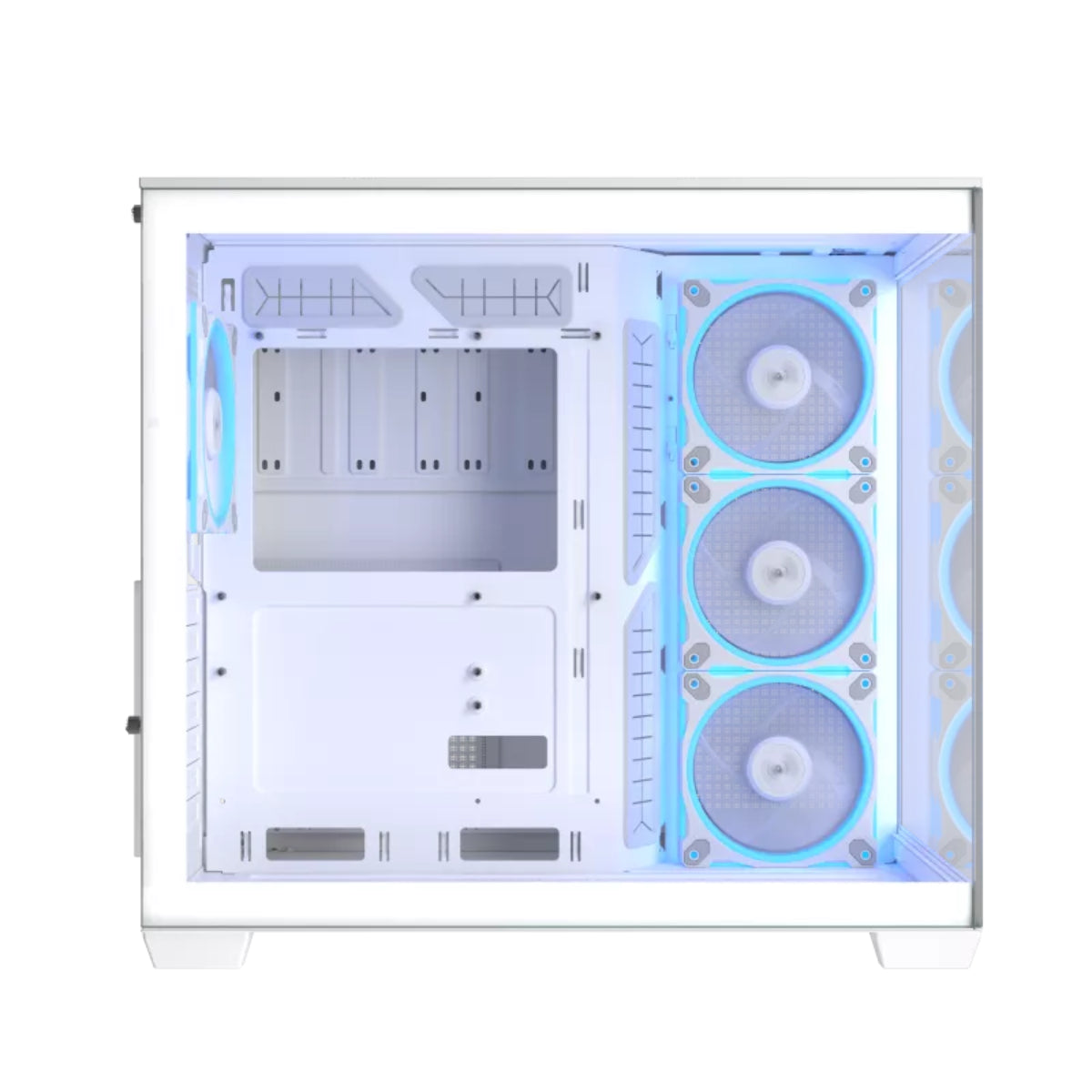 Asus A32 PLUS Tempered Glass ARGB ATX Computer Case - White(A32 PLUS TG ARGB WHITE) - 4