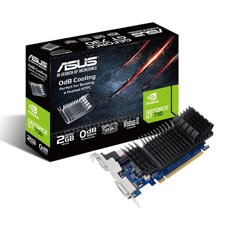ASUS GeForce GT 730 2GB GDDR5 Video Card(GT730-SL-2GD5-BRK) - 1