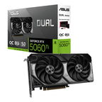 ASUS GeForce RTX 5060 Ti Dual OC 8GB GDDR7 Video Card(DUAL-RTX5060TI-O8G) - 1
