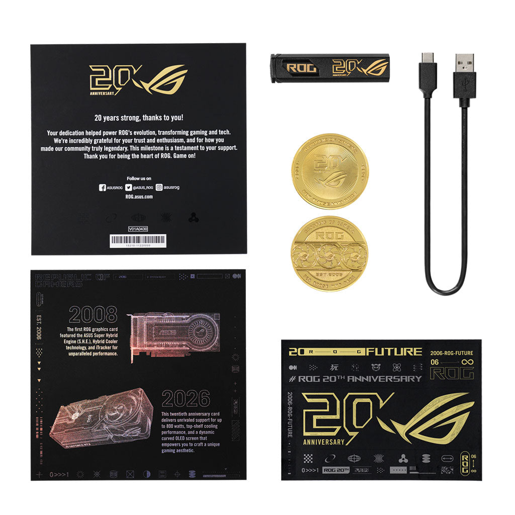 ASUS GeForce RTX 5090 ROG Astral 32GB Video Card - Edition 20(ROG-ASTRAL-RTX5090-P32G-EDITION20) - 16
