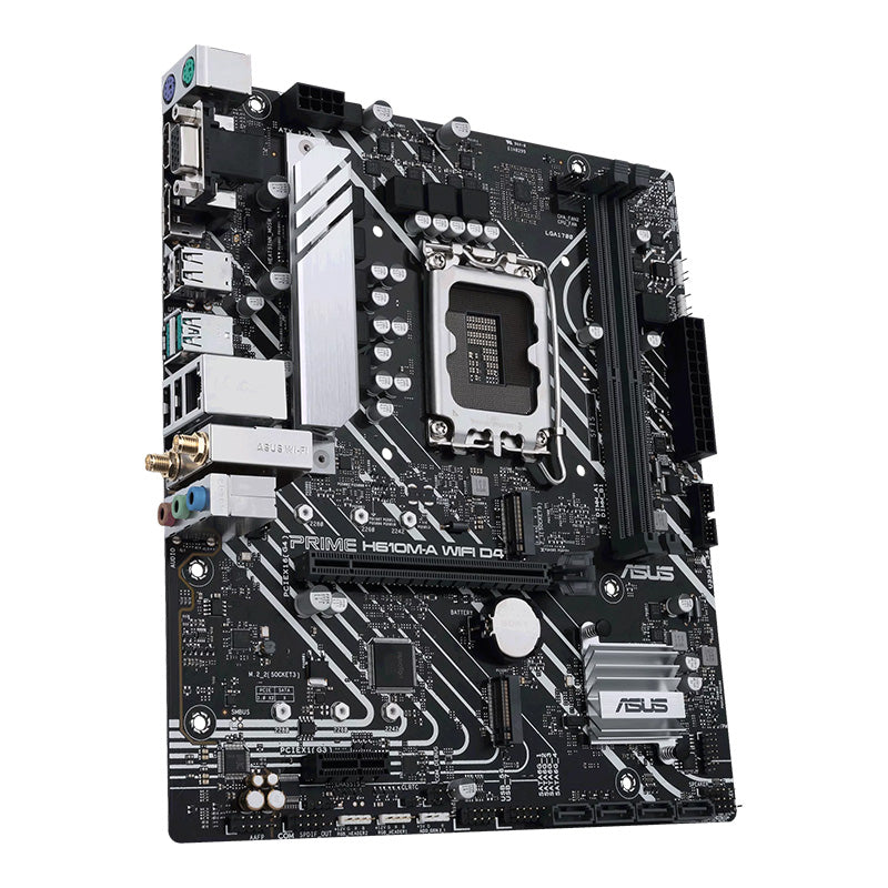 ASUS PRIME H610M-A WIFI D4 LGA 1700 Micro-ATX Motherboard(PRIME H610M-A WIFI D4) - 2