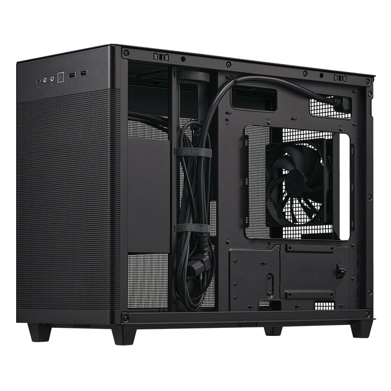 ASUS Prime AP201 Mesh Small Tower Micro-ATX Case - Black(PRIME-AP201-BK) - 8