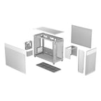 ASUS Prime AP201 Mesh Small Tower Micro-ATX Case - White(AP201 ASUS PRIME CASE MESH WHITE EDITION) - 9