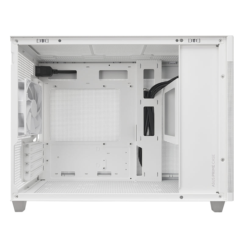 ASUS Prime AP201 Mesh Small Tower Micro-ATX Case - White(AP201 ASUS PRIME CASE MESH WHITE EDITION) - 4