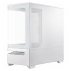 ASUS Prime AP202 Curved Tempered Glass Micro-ATX Case - White(PRIME AP202 TG WHITE) - 4