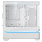 ASUS Prime AP202 Curved Tempered Glass Micro-ATX Case - White(PRIME AP202 TG WHITE) - 3
