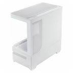 ASUS Prime AP202 Curved Tempered Glass Micro-ATX Case - White(PRIME AP202 TG WHITE) - 8