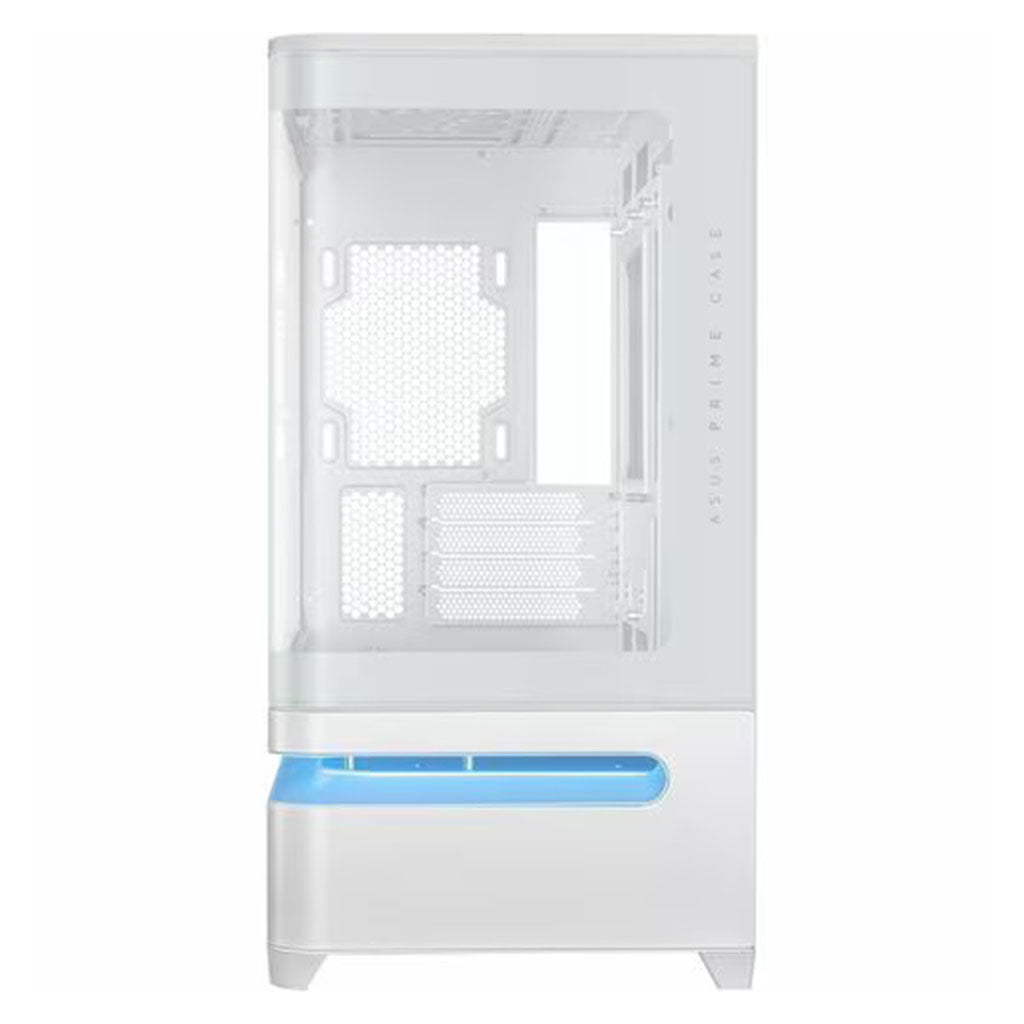 ASUS Prime AP202 Curved Tempered Glass Micro-ATX Case - White(PRIME AP202 TG WHITE) - 11