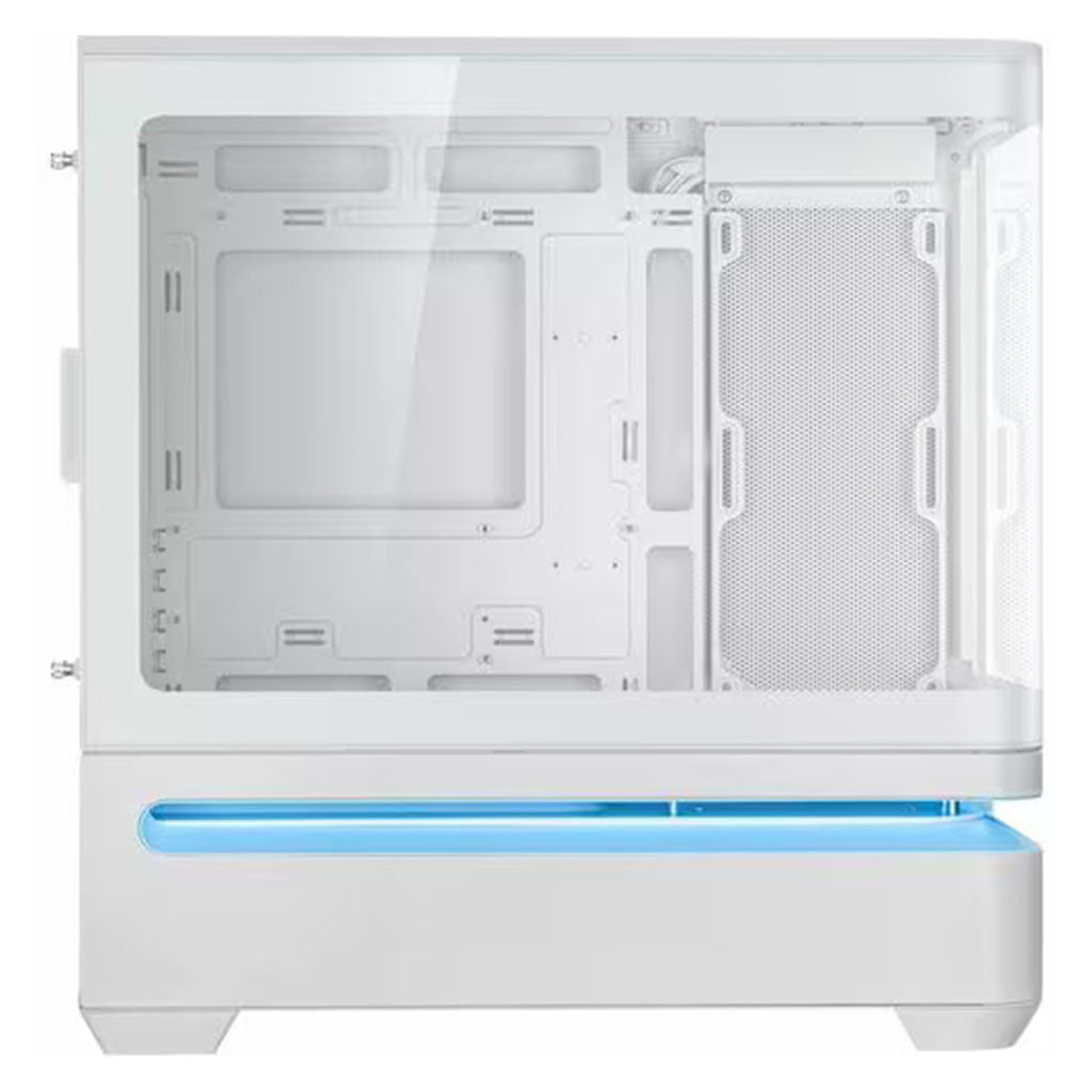 ASUS Prime AP202 Curved Tempered Glass Micro-ATX Case - White(PRIME AP202 TG WHITE) - 12