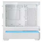 ASUS Prime AP202 Curved Tempered Glass Micro-ATX Case - White(PRIME AP202 TG WHITE) - 12