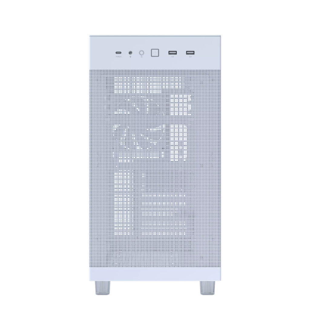 ASUS Prime AP303 Tempered Glass Mid-Tower ATX Case - White(PRIME AP303 TG WHITE) - 7