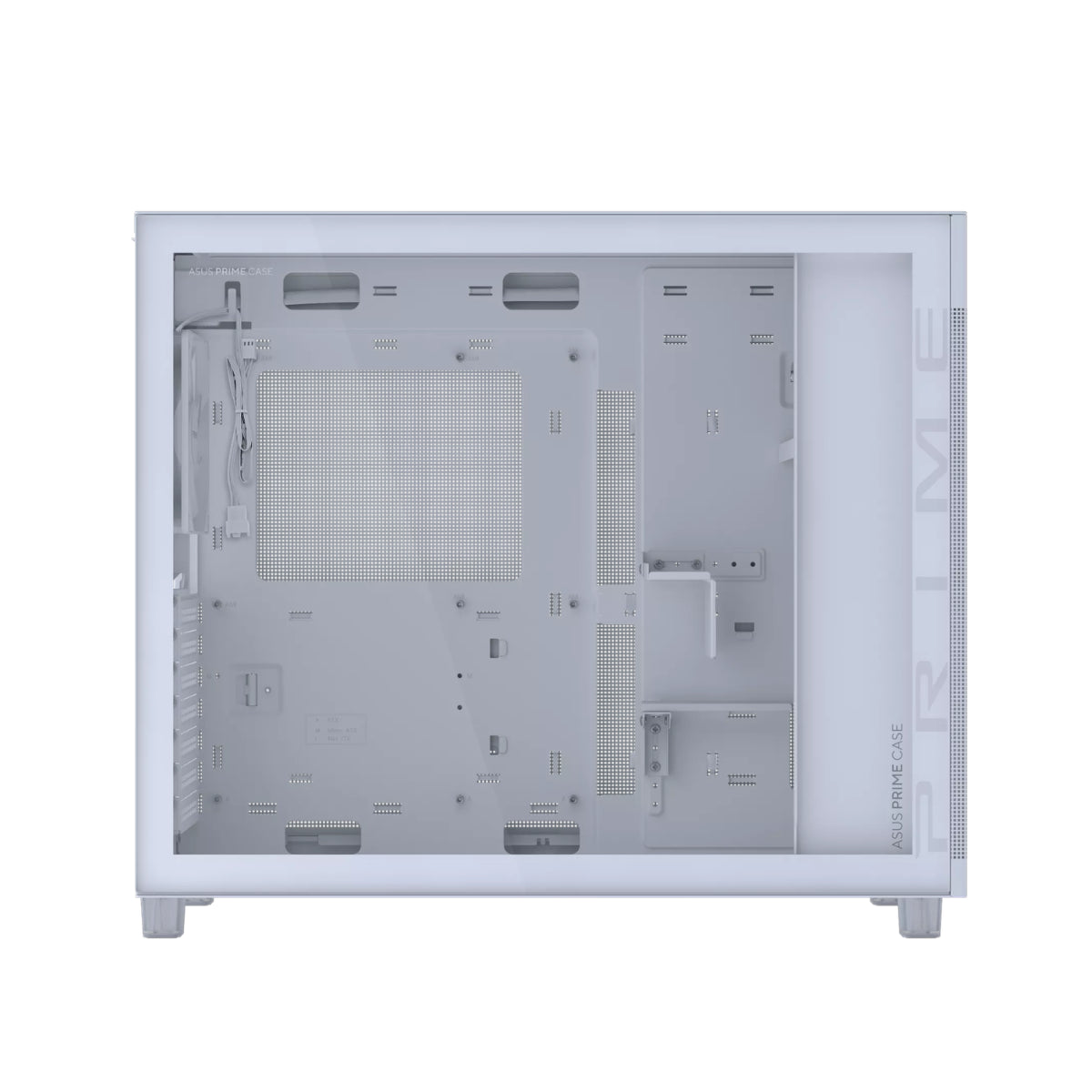 ASUS Prime AP303 Tempered Glass Mid-Tower ATX Case - White(PRIME AP303 TG WHITE) - 10