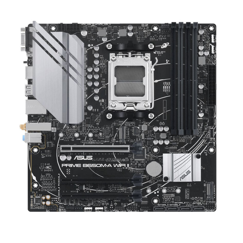 ASUS PRIME B650M-A WIFI II CSM AM5 mATX Motherboard(PRIME B650M-A WIFI II-CSM) - 2