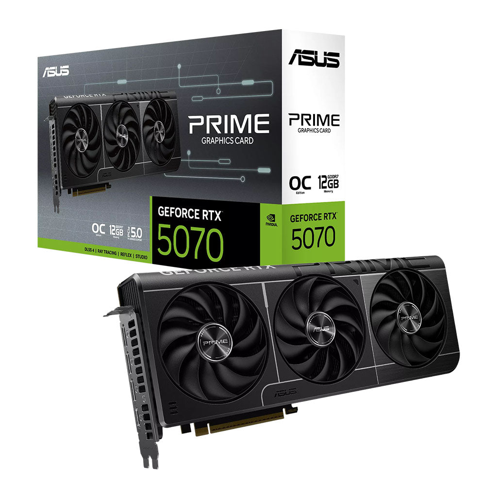 ASUS PRIME GeForce RTX 5070 12GB GDDR7 OC Edition Video Card(PRIME-RTX5070-O12G) - 1
