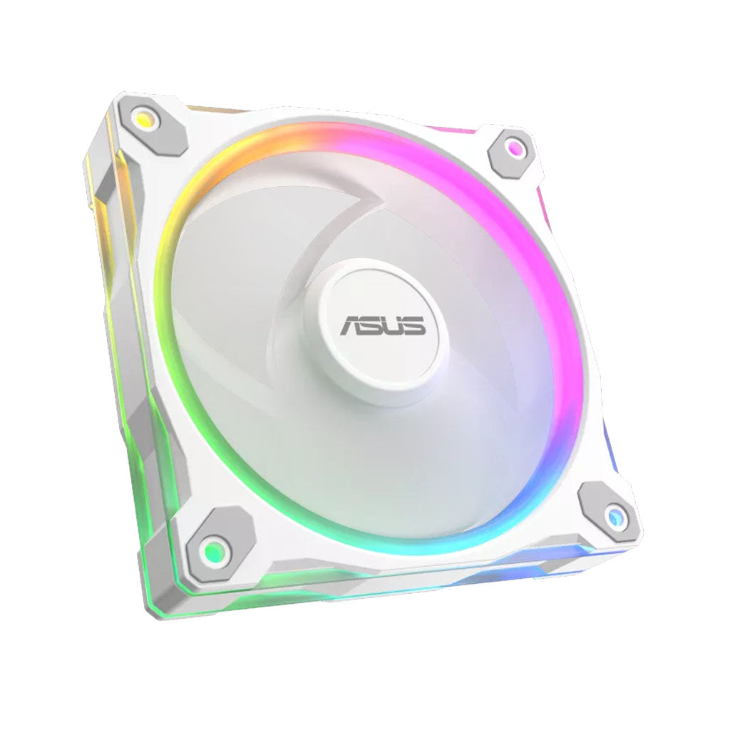 ASUS Prime MR120 ARGB 120mm White Fan - Single Pack(PRIME MR120 FAN ARGB WHITE) - 5