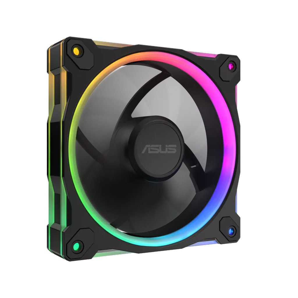 ASUS Prime MR120 ARGB Reverse 120mm Black Fan - Single Pack(PRIME MR120 FAN ARGB REVERSE BLACK) - 2