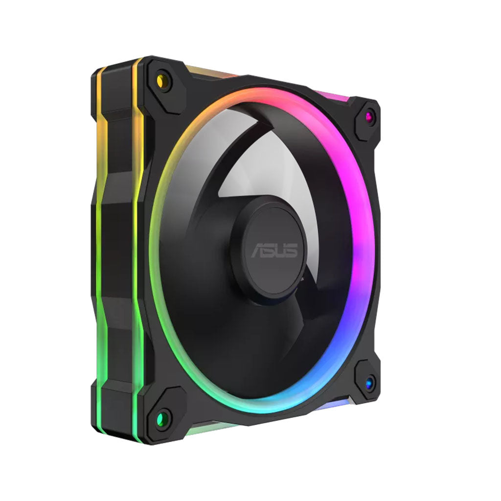 ASUS Prime MR120 ARGB Reverse 120mm Black Fan - Single Pack(PRIME MR120 FAN ARGB REVERSE BLACK) - 4