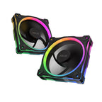 ASUS Prime MR120 ARGB Reverse 120mm Black Fan - Single Pack(PRIME MR120 FAN ARGB REVERSE BLACK) - 7