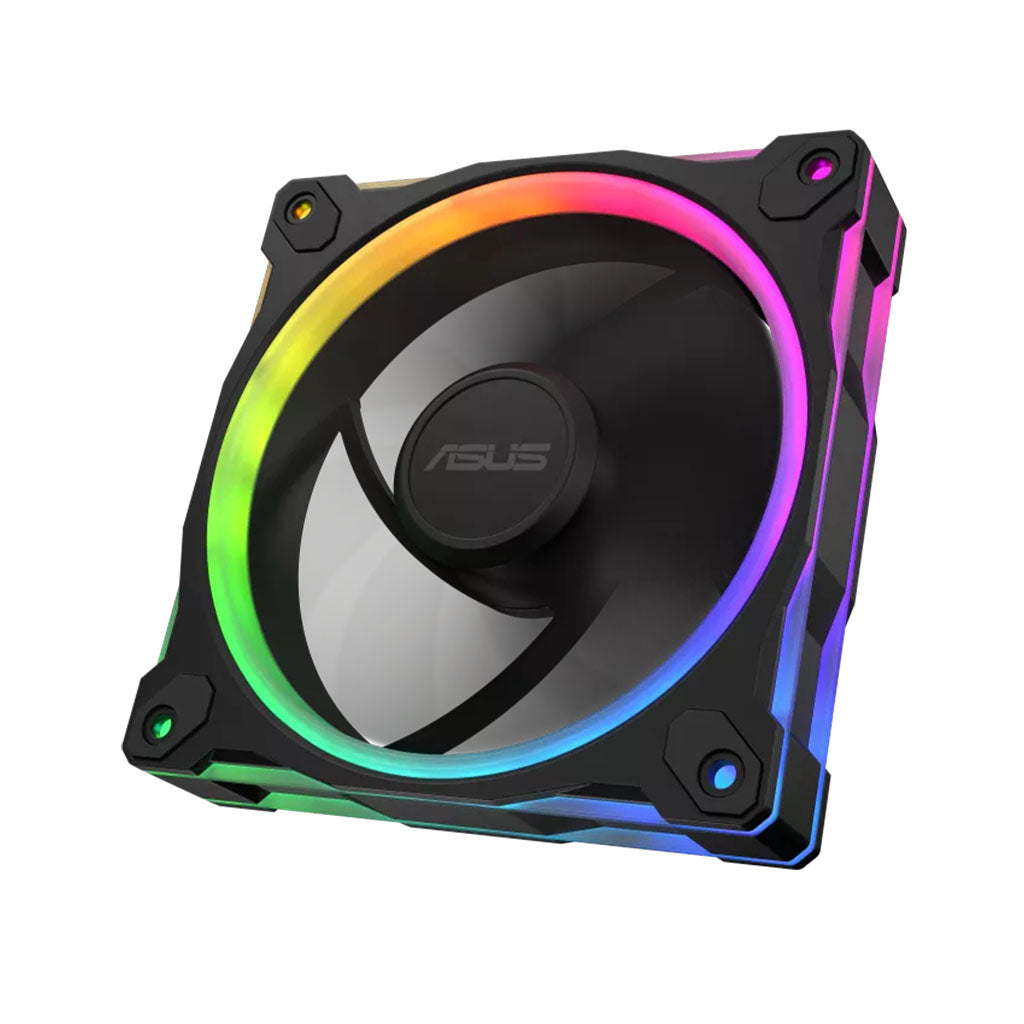 ASUS Prime MR120 ARGB Reverse 120mm Black Fan - Single Pack(PRIME MR120 FAN ARGB REVERSE BLACK) - 5