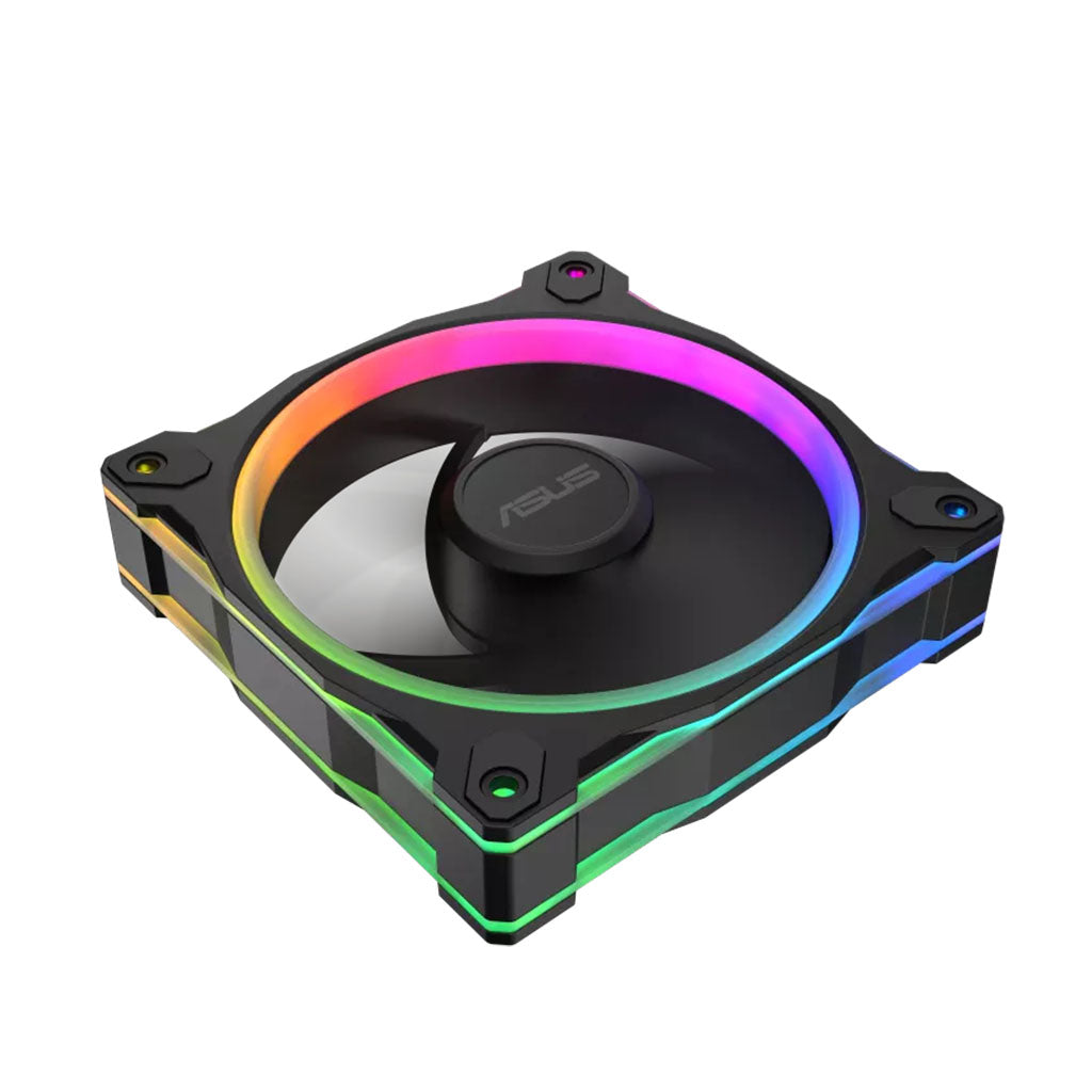 ASUS Prime MR120 ARGB Reverse 120mm Black Fan - Single Pack(PRIME MR120 FAN ARGB REVERSE BLACK) - 6