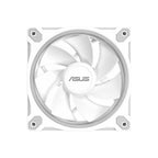 ASUS Prime MR120 ARGB Reverse 120mm White Fan - Single Pack(PRIME MR120 FAN ARGB REVERSE WHITE) - 1